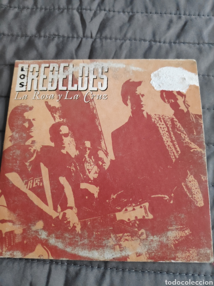 CDs de m&uacute;sica: Cd single - Los Rebeldes - La rosa y La cruz - Foto 2