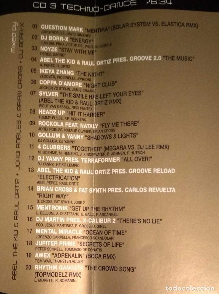 CDs de m&uacute;sica: CD DOBLE - TECHNO-DANCE M&Aacute;QUINA HARDCORE / PROFESSIONAL DJS 2003 - Foto 2