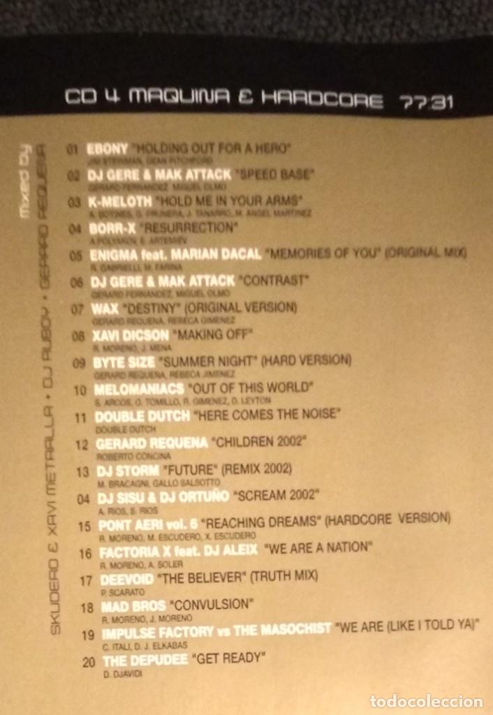 CDs de m&uacute;sica: CD DOBLE - TECHNO-DANCE M&Aacute;QUINA HARDCORE / PROFESSIONAL DJS 2003 - Foto 3