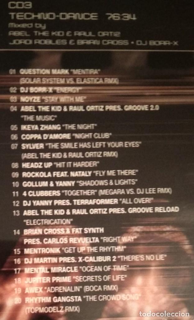 CDs de m&uacute;sica: CD DOBLE - TECHNO-DANCE M&Aacute;QUINA HARDCORE / PROFESSIONAL DJS 2003 - Foto 6