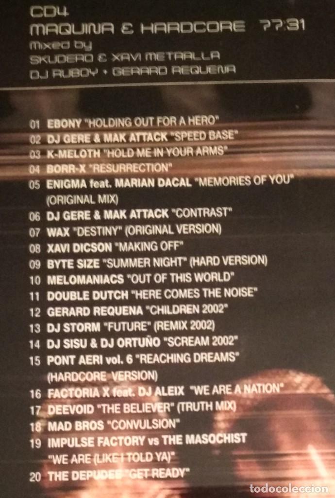 CDs de m&uacute;sica: CD DOBLE - TECHNO-DANCE M&Aacute;QUINA HARDCORE / PROFESSIONAL DJS 2003 - Foto 7