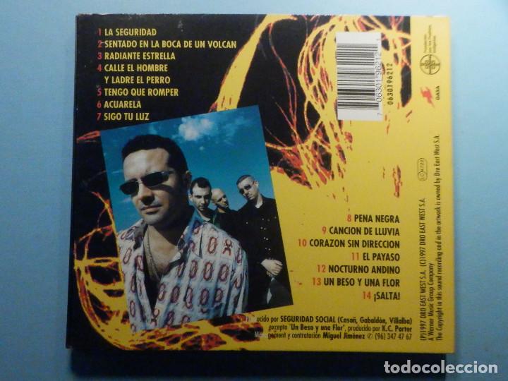 CDs de m&uacute;sica: CD Compact Disc - Seguridad Social - En la boca del volc&aacute;n - Foto 3