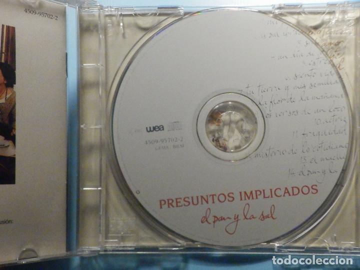 CDs de m&uacute;sica: CD Compact Disc - Presuntos implicados - Al pan y la sal - Foto 2