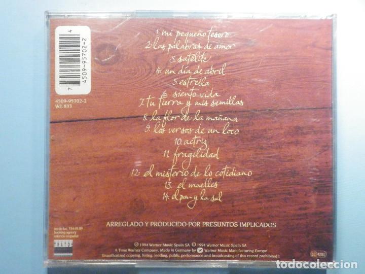 CDs de m&uacute;sica: CD Compact Disc - Presuntos implicados - Al pan y la sal - Foto 3