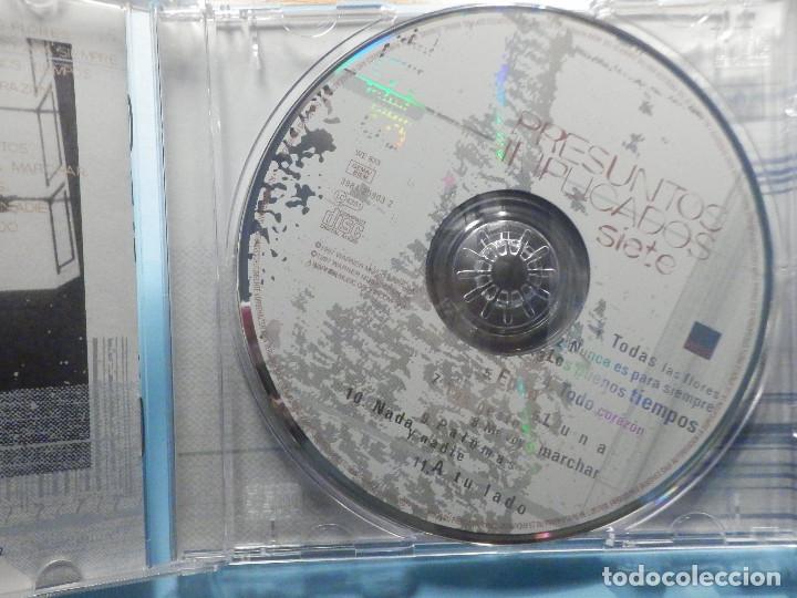 CDs de m&uacute;sica: CD Compact Disc - Presuntos implicados - Siete - Foto 2