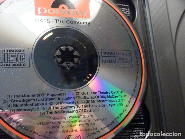 CDs de m&uacute;sica: Doble CD Compact Disc - Cats - The company - 2 discos - Foto 3