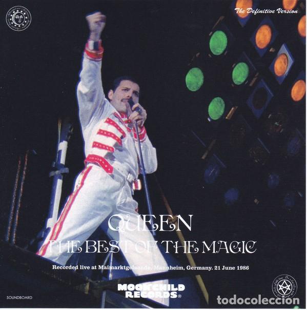 CDs de M&uacute;sica: 2 CD's - QUEEN - The Best Of The Magic - Mannheim 1986