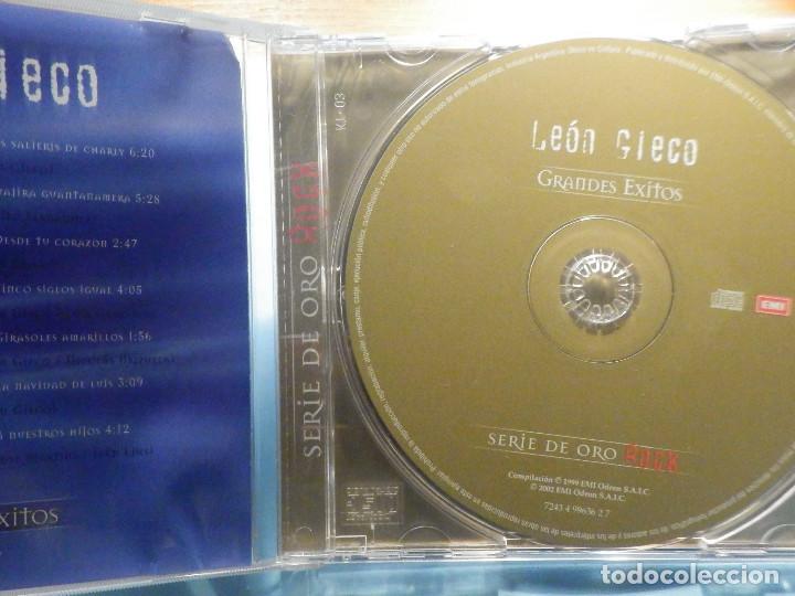 CDs de m&uacute;sica: CD - Compact Disc - Leon Gieco - Serie oro Rockk - Grandes exitos - Foto 2