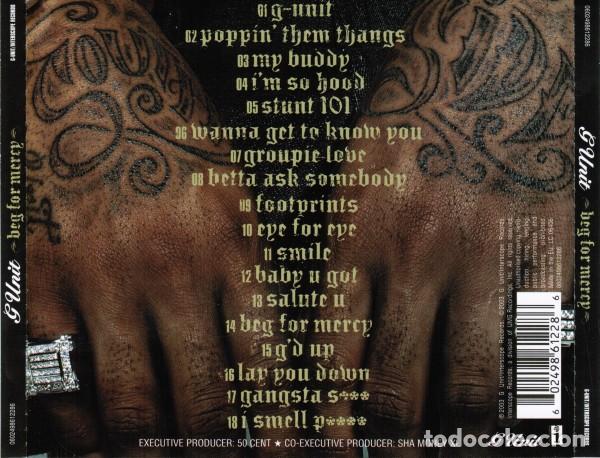 CDs de m&uacute;sica: G Unit - Beg for Mercy - Foto 2