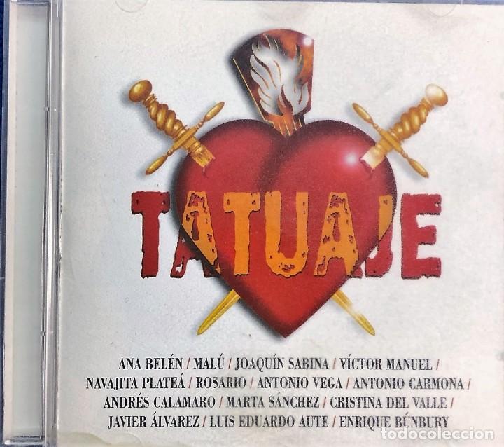 CDs de m&uacute;sica: Various ● Tatuaje ● CD, Album - Foto 1