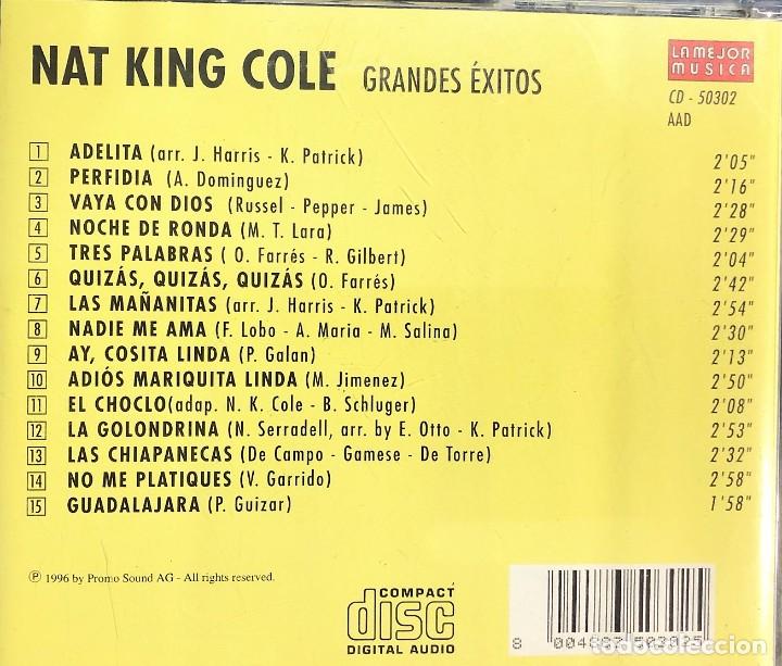 CDs de m&uacute;sica: Nat King Cole - Grandes &Eacute;xitos - Foto 2