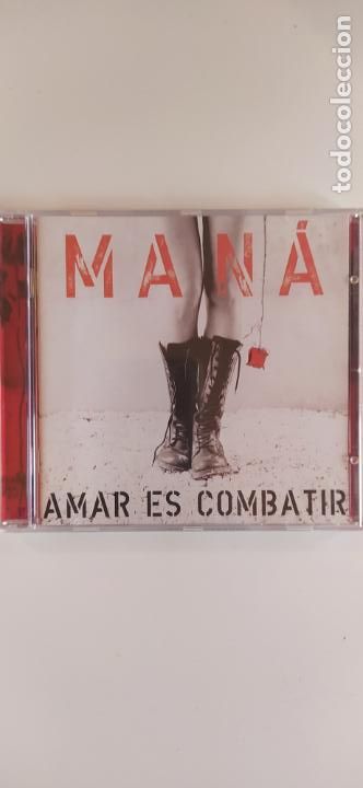 CDs de m&uacute;sica: MAN&Aacute; - AMAR ES COMBATIR - Foto 1