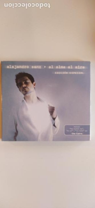CDs de m&uacute;sica: ALEJANDRO SANZ - EL ALMA AL AIRE - Foto 1