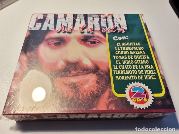 CDs de m&uacute;sica: CAMARON DE LA ISLA CON: (2003, MAYOFOLK, 2 CD) PRECINTADO!!! - Foto 1