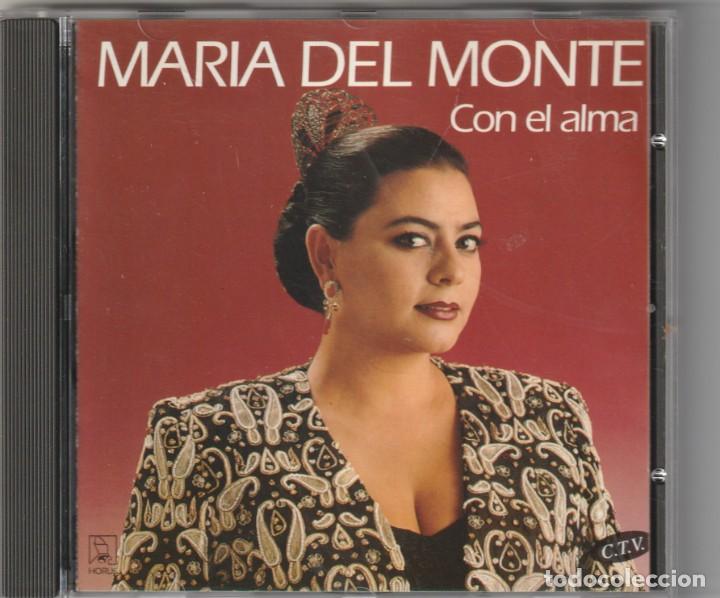 CDs de m&uacute;sica: MARIA DEL MONTE - con el alma (CD HORUS 1992) - Foto 1