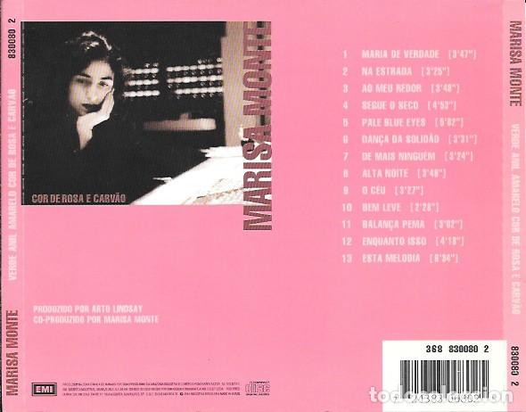 CDs de m&uacute;sica: Marisa Monte - Verde, Anil, Amarello - Foto 2