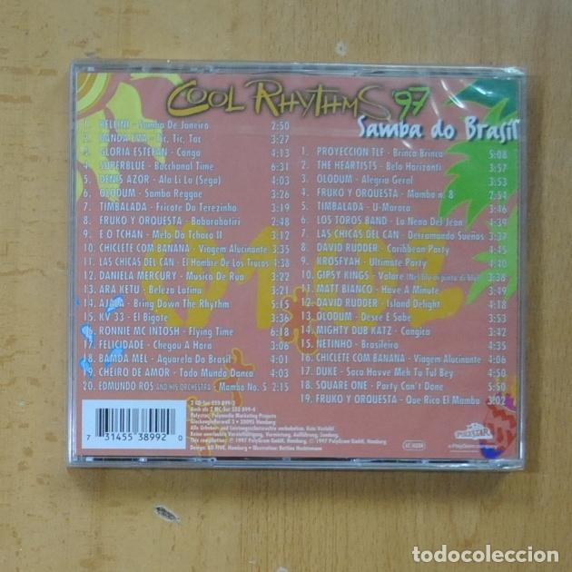 CDs de m&uacute;sica: VARIOS - COOL RHYTHMS 97 SAMBA DO BRASIL - 2 CD - Foto 2