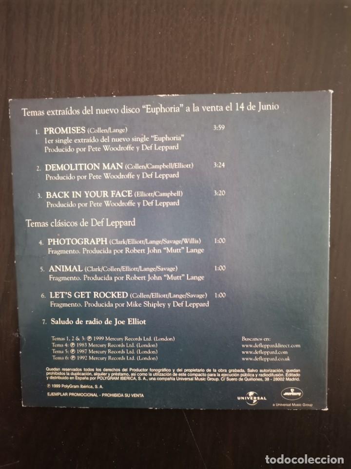 CDs de m&uacute;sica: Def Leppard &lrm;&ndash; Promises - Foto 2