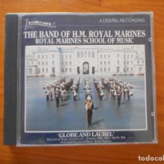 CDs de Música: CD THE BAND OF H.M. ROYAL MARINES - GLOBE AND LAUREL (F3)