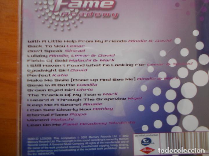 CDs de m&uacute;sica: CD FAME ACADEMY (I3) - Foto 2