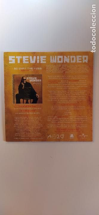 CDs de m&uacute;sica: MAXI CD STEVIE WONDER - Foto 2
