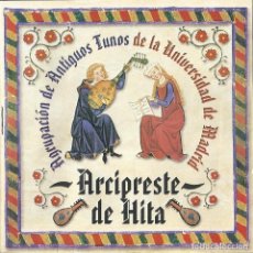 CDs de Música: AGRUPACIÓN ANTIGUOS TUNOS DE LA UNIVERSIDAD DE MADRID ARCIPRESTE DE HITA. Lote 243616345