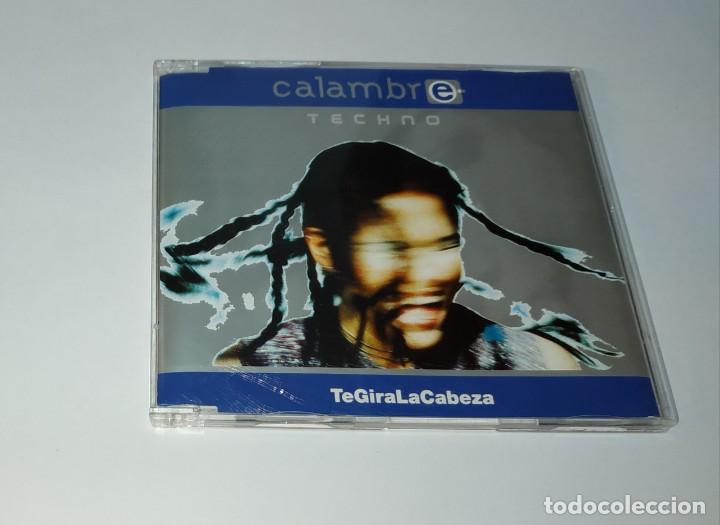 CDs de m&uacute;sica: Calambre Techno - TeGiraLaCabeza (CD, Promo) - Foto 1