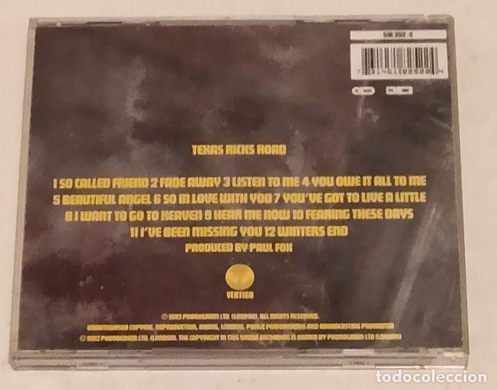 CDs de m&uacute;sica: CD TEXAS - RICKS ROAD A&Ntilde;O 1993 VERTIGO - Foto 3