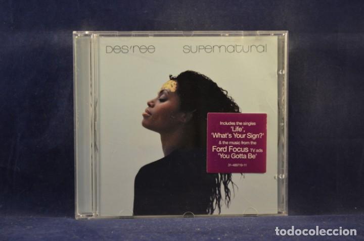 CDs de m&uacute;sica: DESREE &lrm;- SUPERNATURAL - CD - Foto 1