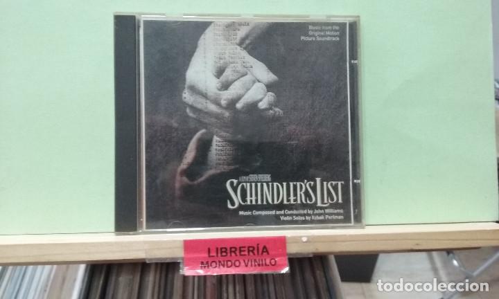 CDs de m&uacute;sica: BSO la lista de Schindler (Schindlers list) - CD - Foto 1