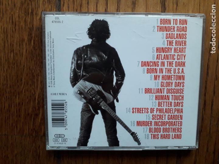 CDs de m&uacute;sica: Bruce Springsteen - greatest hits - Foto 2