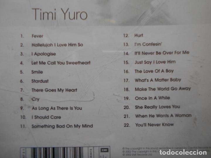 CDs de m&uacute;sica: CD THE TIMI YURO COLLECTION (N3) - Foto 2