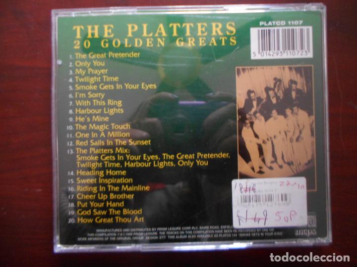 CDs de m&uacute;sica: CD THE PLATTERS COLLECTION (P3) - Foto 2