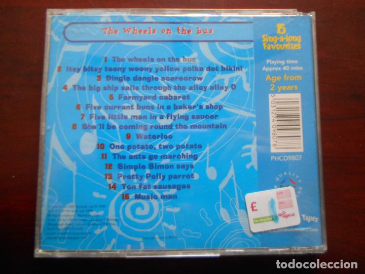CDs de m&uacute;sica: CD THE WHEELS ON THE BUS (Q3) - Foto 3