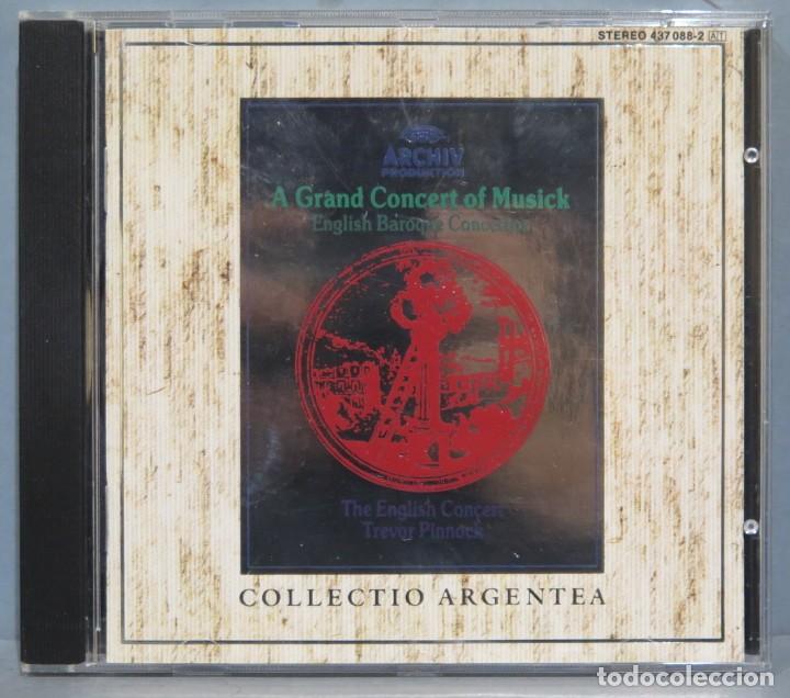 CDs de Musique: CD. A GRAND CONCERT OF MUSICK. PINNOCK