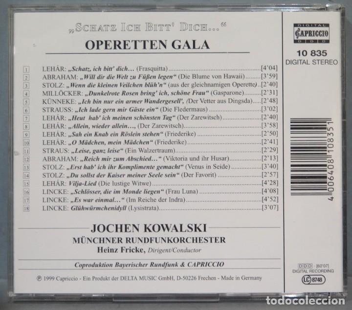 CDs de m&uacute;sica: CD. OPERETTEN GALA. KOWALSKI - Foto 2