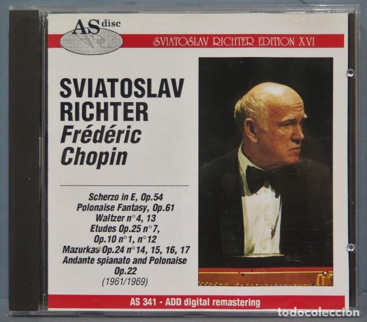CDs de m&uacute;sica: CD. RICHTER. CHOPIN - Foto 1
