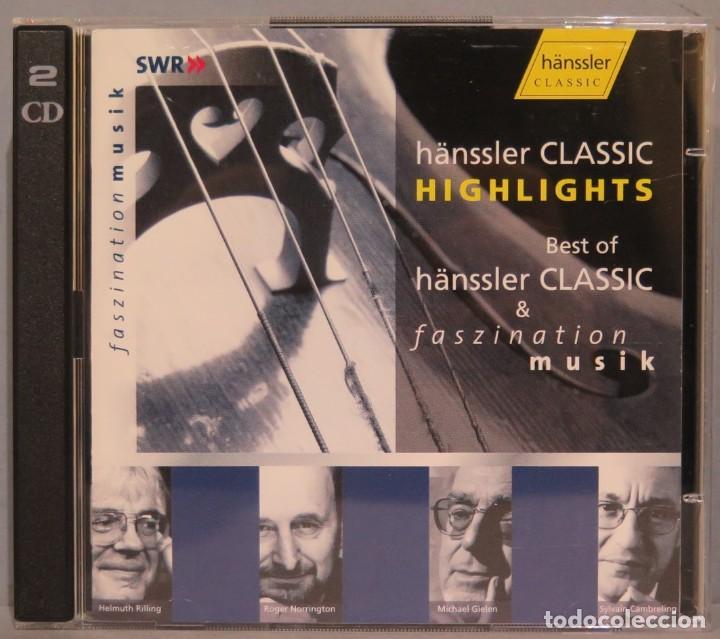 CDs de Musique: 2 CD. HANSSLER CLASSIC HIGHLIGTS