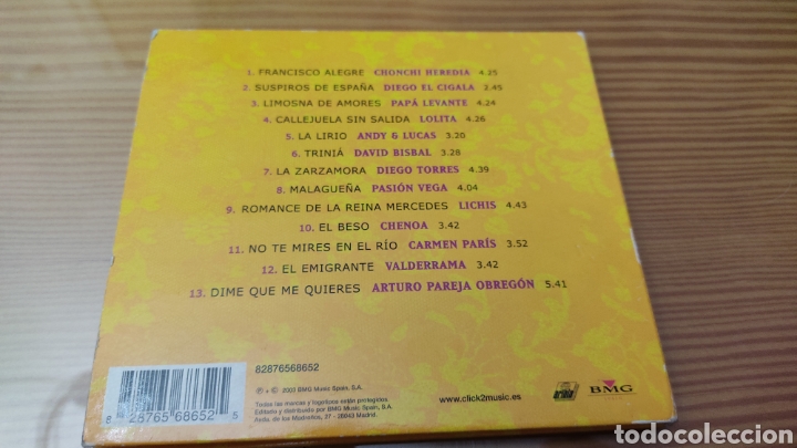 CDs de m&uacute;sica: Cd TATUAJE 2 - Foto 2