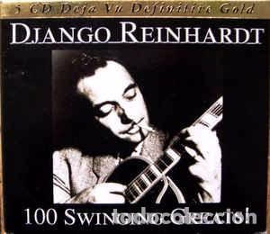 CDs de m&uacute;sica: Django Reinhardt - 100 Swinging Greats! (Box + 5xCD, Comp) - Foto 1