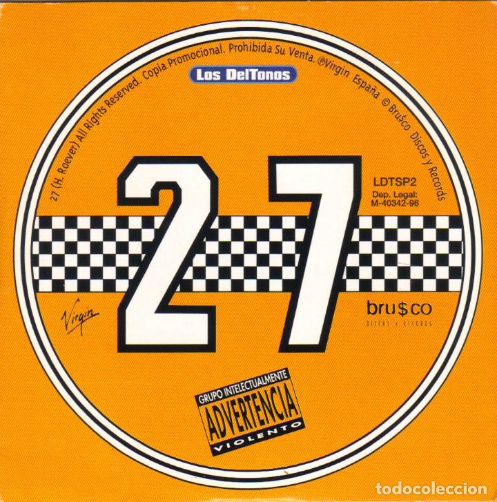 CDs de m&uacute;sica: LOS DELTONOS - 27 CD SINGLE 1 TEMA - Foto 1