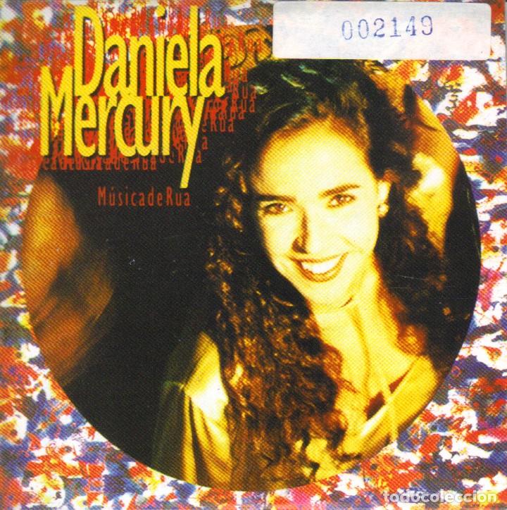 CDs de m&uacute;sica: DANIELA MERCURY - MUSICA DE RUA CD SINGLE 2 TEMAS - Foto 1
