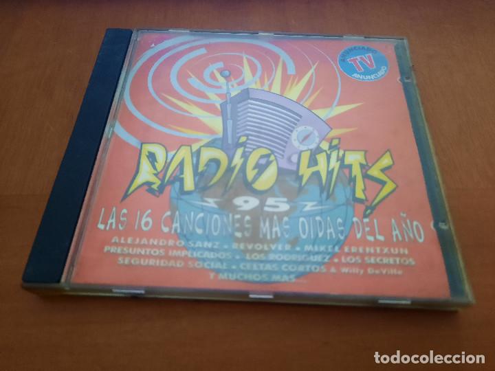 CDs de M&uacute;sica: RADIO HITS 95. RECOPILATORIO. CD Y CAJA EN BUEN ESTADO.