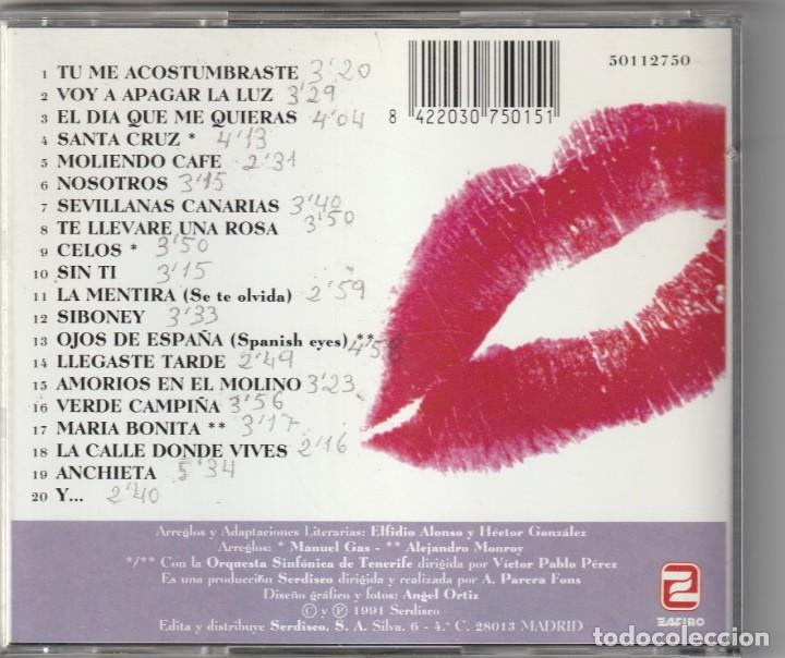 CDs de m&uacute;sica: LOS SABANDE&Ntilde;OS - INTIMAMENTE (CD ZAFIRO 1991) - Foto 2