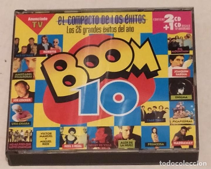CDs de m&uacute;sica: CD BOOM 10 - 3 - CDS A&Ntilde;O 1994 EMI - Foto 1