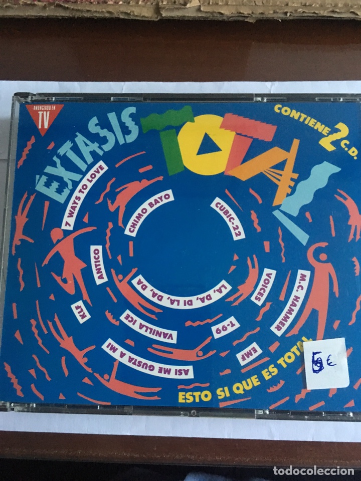 CDs de m&uacute;sica: EXTASIS TOTAL 2 CD - Foto 1