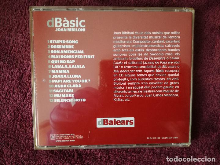 CDs de m&uacute;sica: JOAN BIBILONI - D BASIC - CD - Foto 2