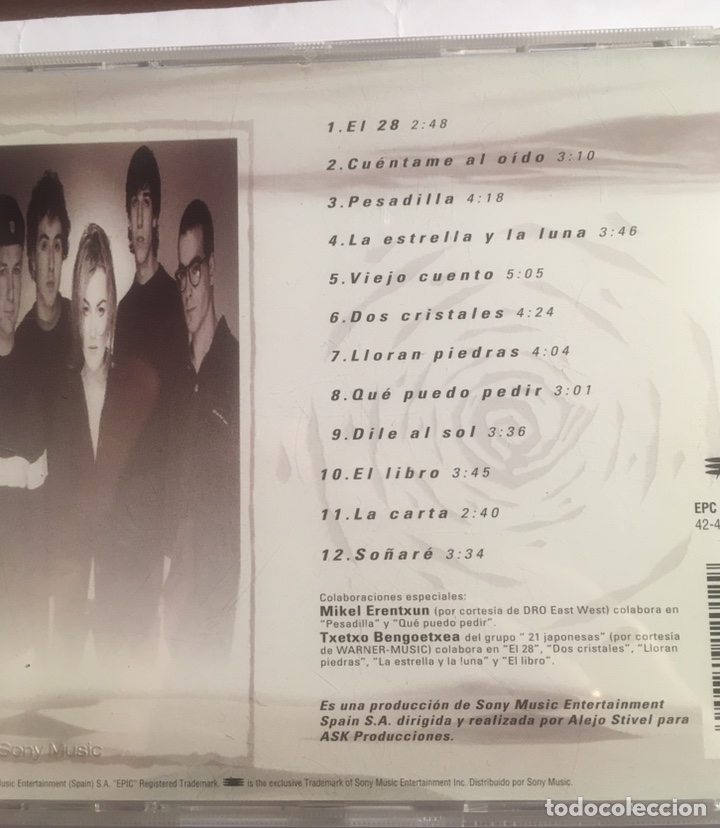 CDs de m&uacute;sica: LA OREJA DE VAN GOGH - Foto 2