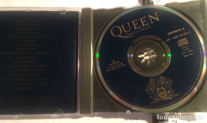 CDs de m&uacute;sica: QEEN Greatest Hits II - Foto 3