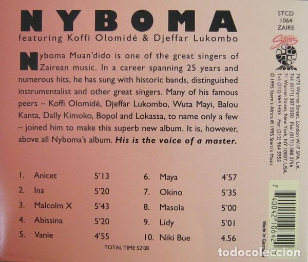 CDs de m&uacute;sica: Nyboma - CD Precintado - Foto 2